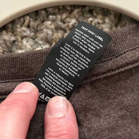 Tombstone “I’m Your Huckleberry” T-Shirt Heather Brown Cotton Blend Mens Large - Picture 7 of 7